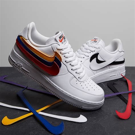 nike swoosh air force 1